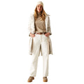 Light Vanilla - Close up - Regatta Womens-Ladies Yannta Insulated Waterproof Jacket