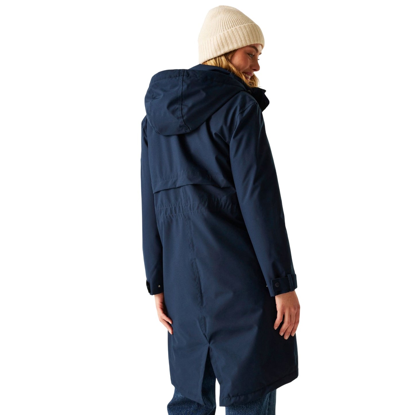 Navy - Pack Shot - Regatta Womens-Ladies Yannta Insulated Waterproof Jacket