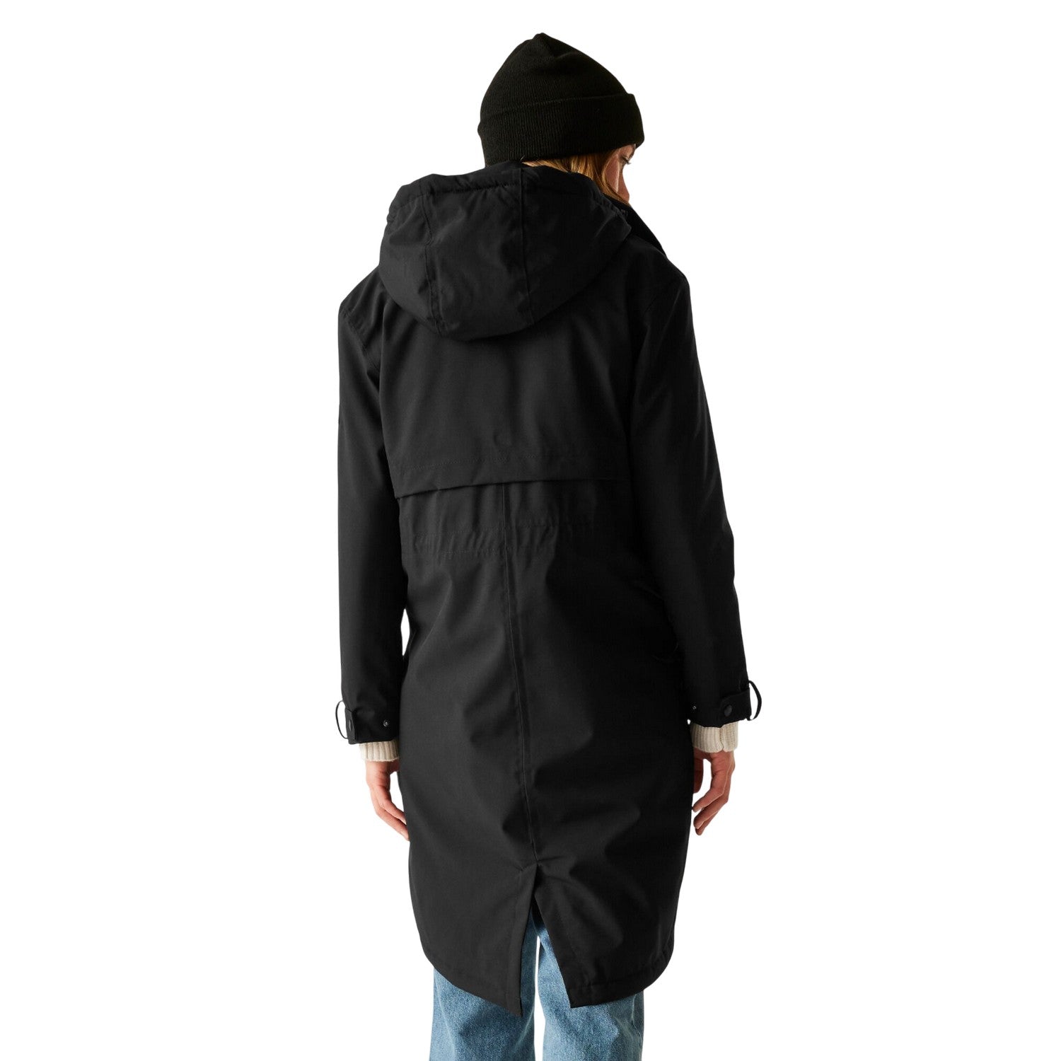 Black - Pack Shot - Regatta Womens-Ladies Yannta Insulated Waterproof Jacket