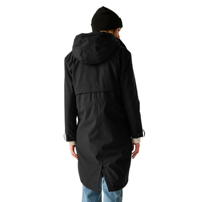 Black - Pack Shot - Regatta Womens-Ladies Yannta Insulated Waterproof Jacket