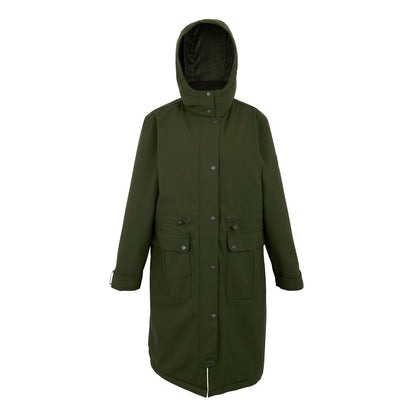 Dark Khaki - Front - Regatta Womens-Ladies Yannta Insulated Waterproof Jacket