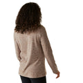 Mocha - Pack Shot - Regatta Womens-Ladies Sweetheart Quarter Zip Fleece Top