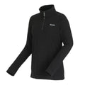 Seal Grey - Side - Regatta Womens-Ladies Sweetheart Quarter Zip Fleece Top