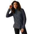 Seal Grey - Lifestyle - Regatta Womens-Ladies Sweetheart Quarter Zip Fleece Top