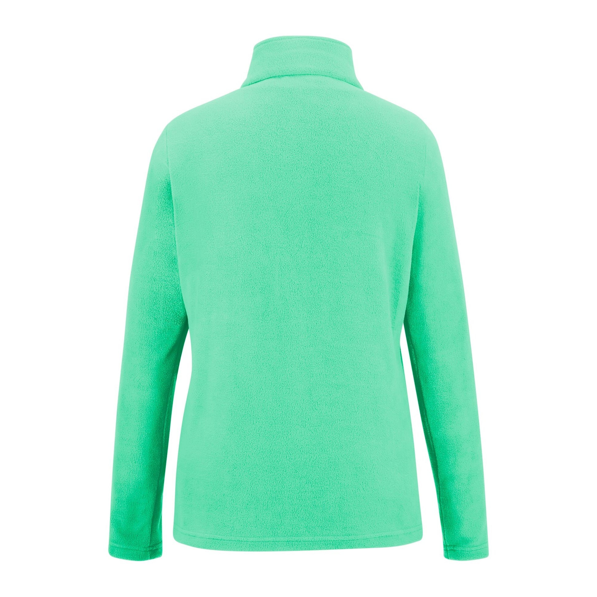 Ice Green - Back - Regatta Womens-Ladies Sweetheart Quarter Zip Fleece Top