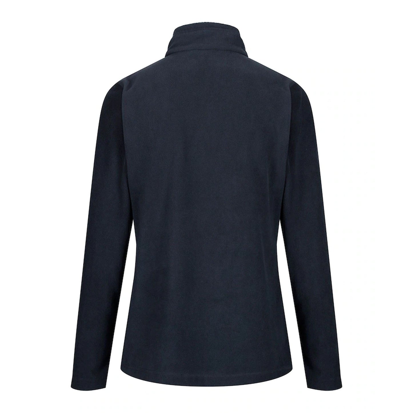 Navy - Back - Regatta Womens-Ladies Sweetheart Quarter Zip Fleece Top