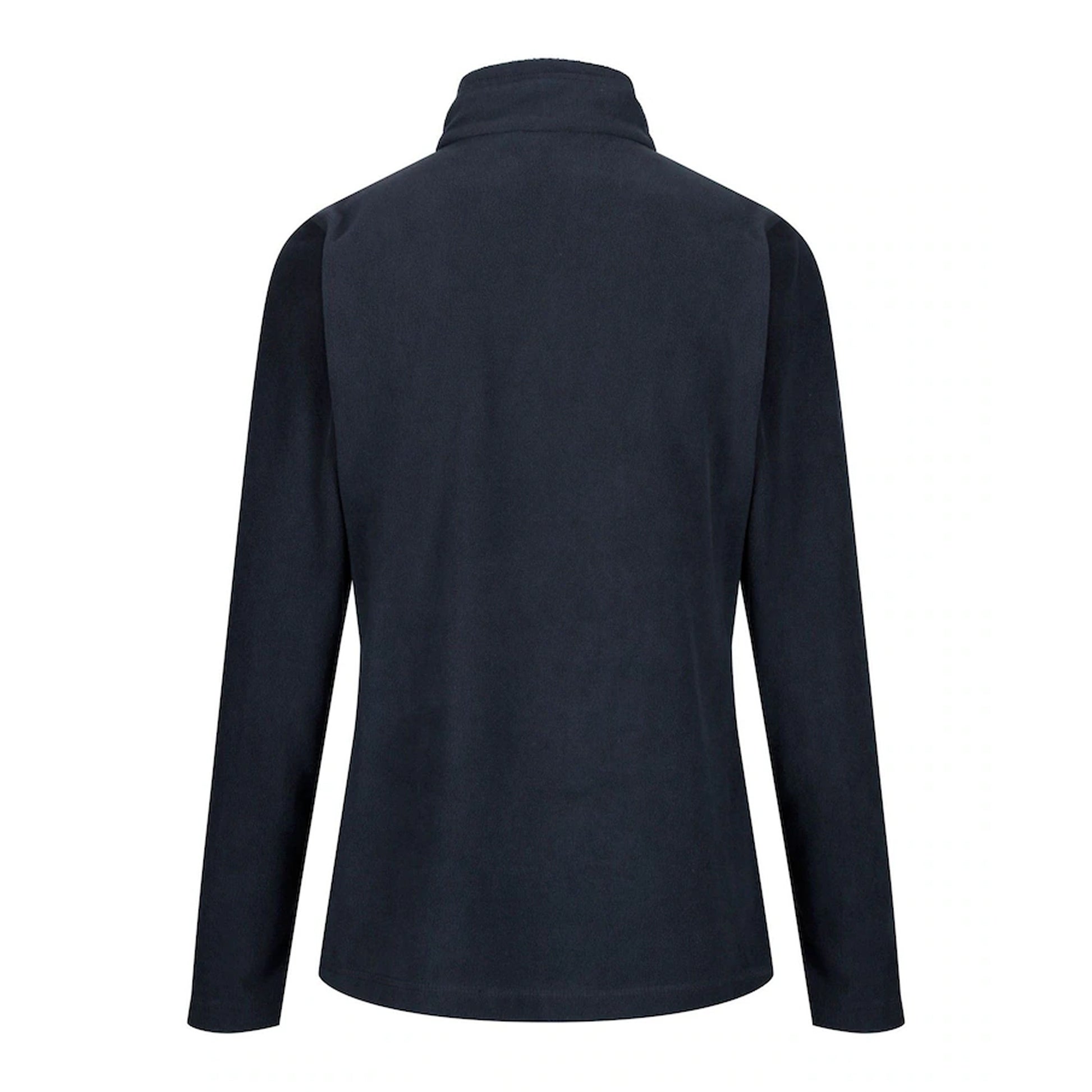 Navy - Back - Regatta Womens-Ladies Sweetheart Quarter Zip Fleece Top