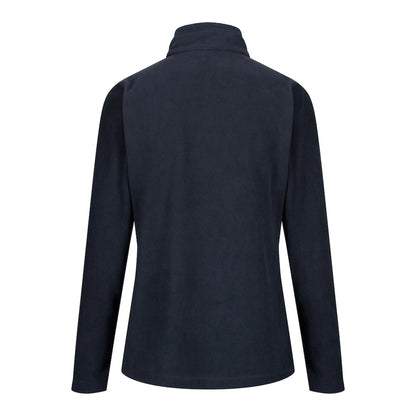 Navy - Back - Regatta Womens-Ladies Sweetheart Quarter Zip Fleece Top