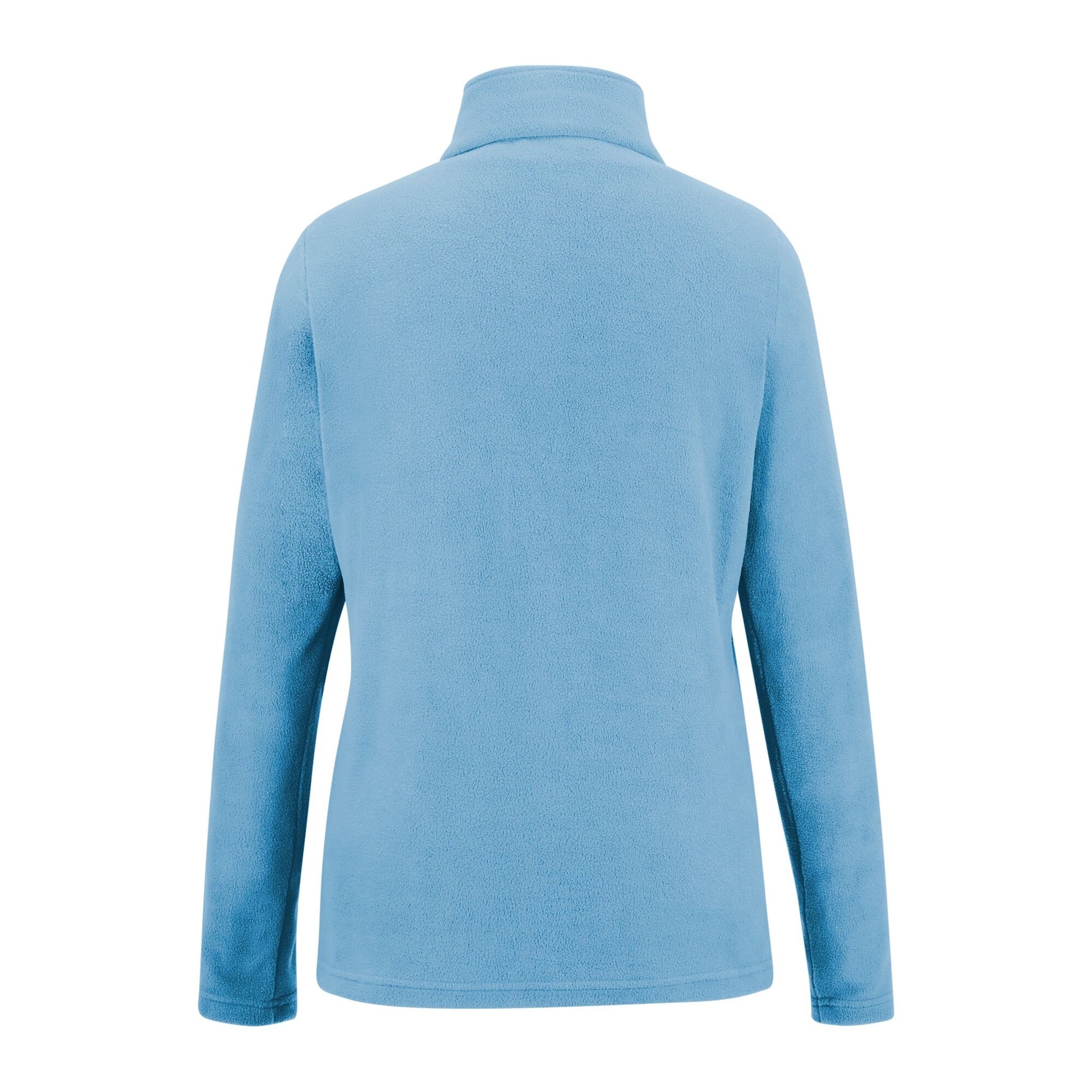 Washed Denim - Back - Regatta Womens-Ladies Sweetheart Quarter Zip Fleece Top