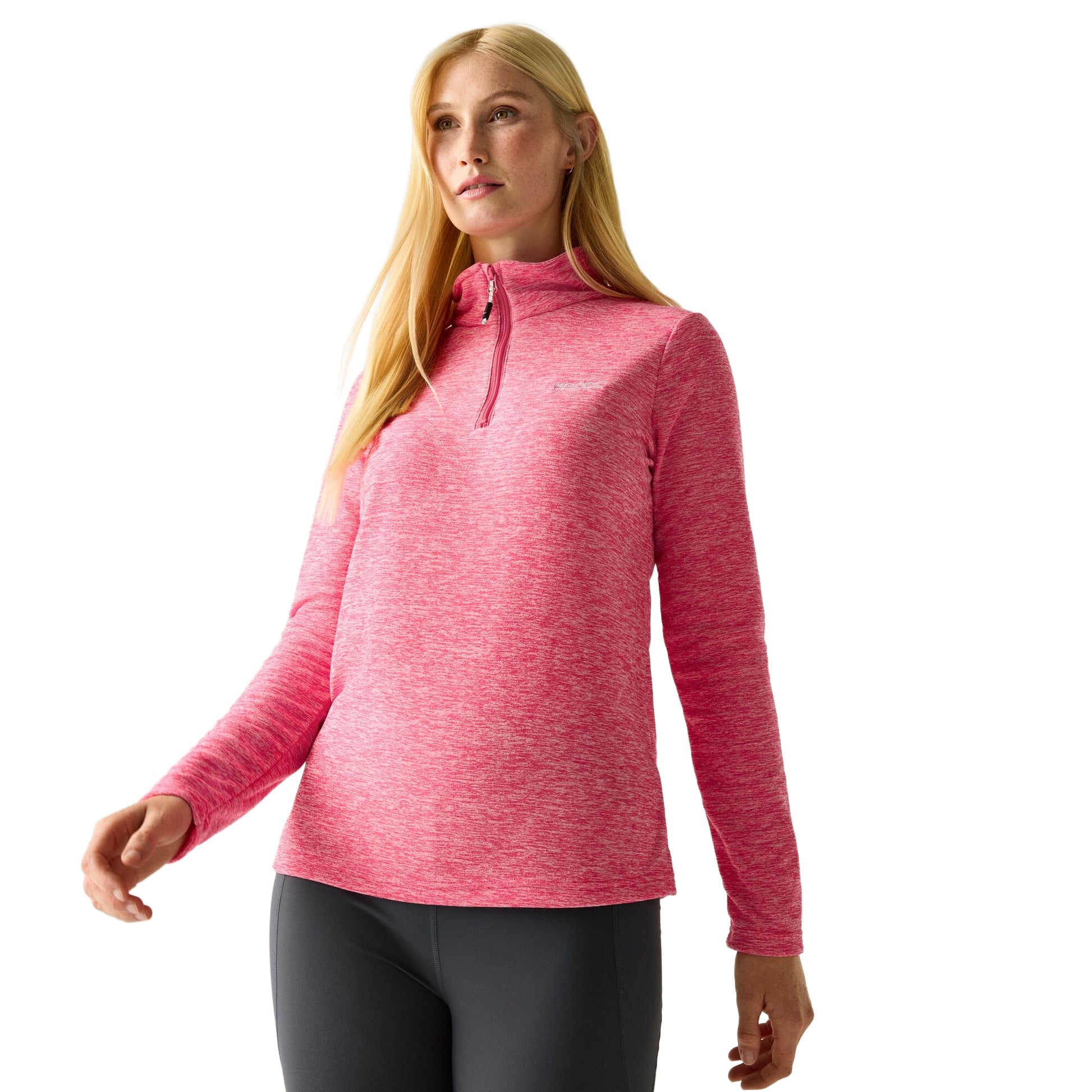 Pop - Lifestyle - Regatta Womens-Ladies Sweetheart Quarter Zip Fleece Top