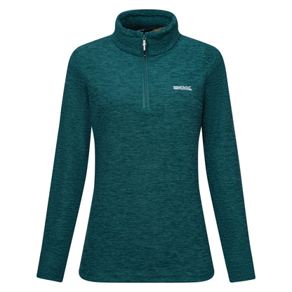 Mediterranea - Front - Regatta Womens-Ladies Sweetheart Quarter Zip Fleece Top