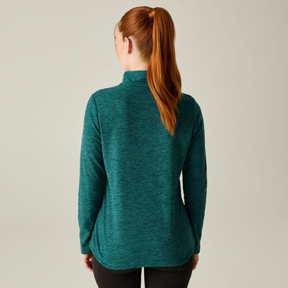 Mediterranea - Pack Shot - Regatta Womens-Ladies Sweetheart Quarter Zip Fleece Top