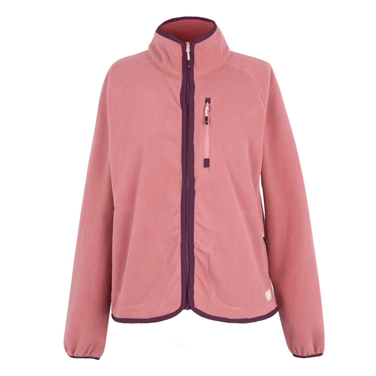 Dusty Rose - Front - Regatta Womens-Ladies Frankie Full Zip Fleece Jacket