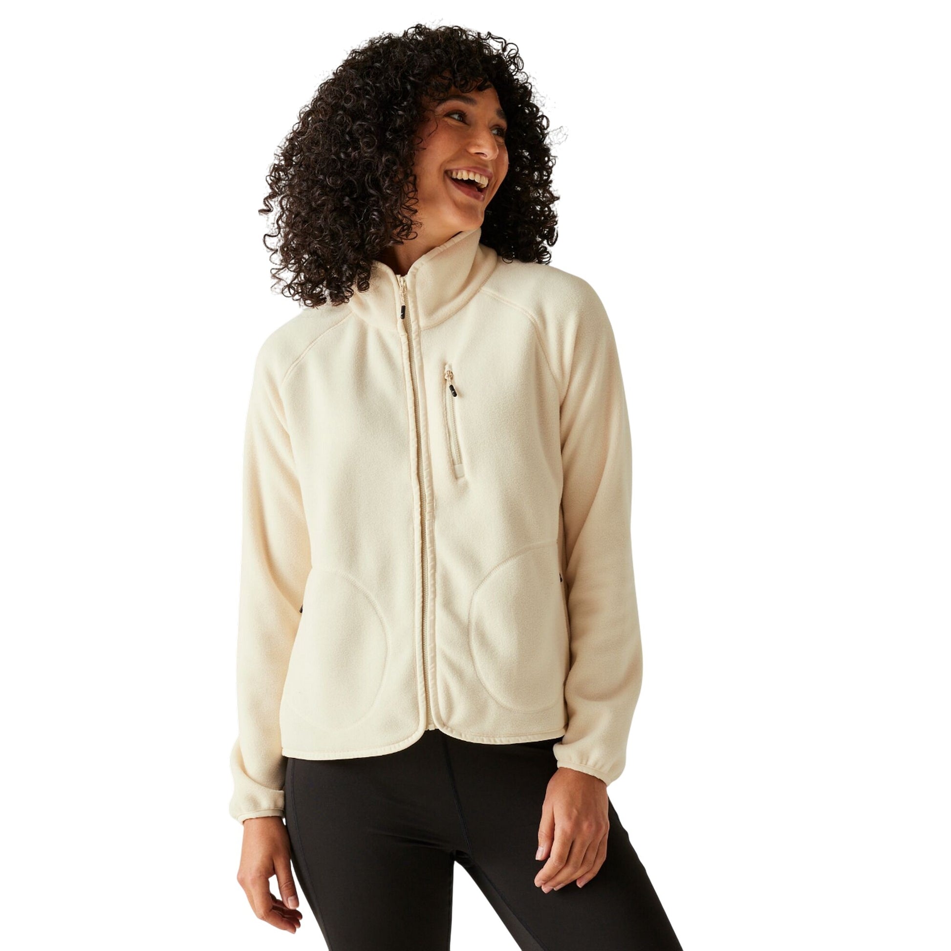 Light Vanilla - Lifestyle - Regatta Womens-Ladies Frankie Full Zip Fleece Jacket