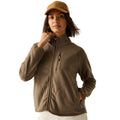 Mocha - Lifestyle - Regatta Womens-Ladies Frankie Full Zip Fleece Jacket
