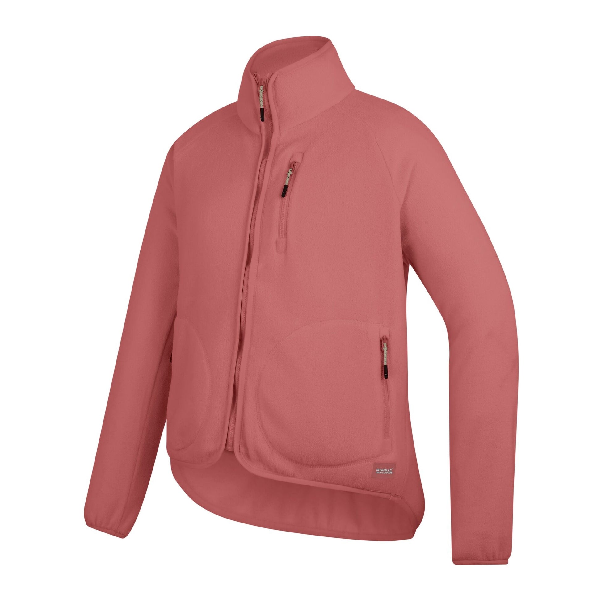 Slate Rose - Side - Regatta Womens-Ladies Frankie Full Zip Fleece Jacket