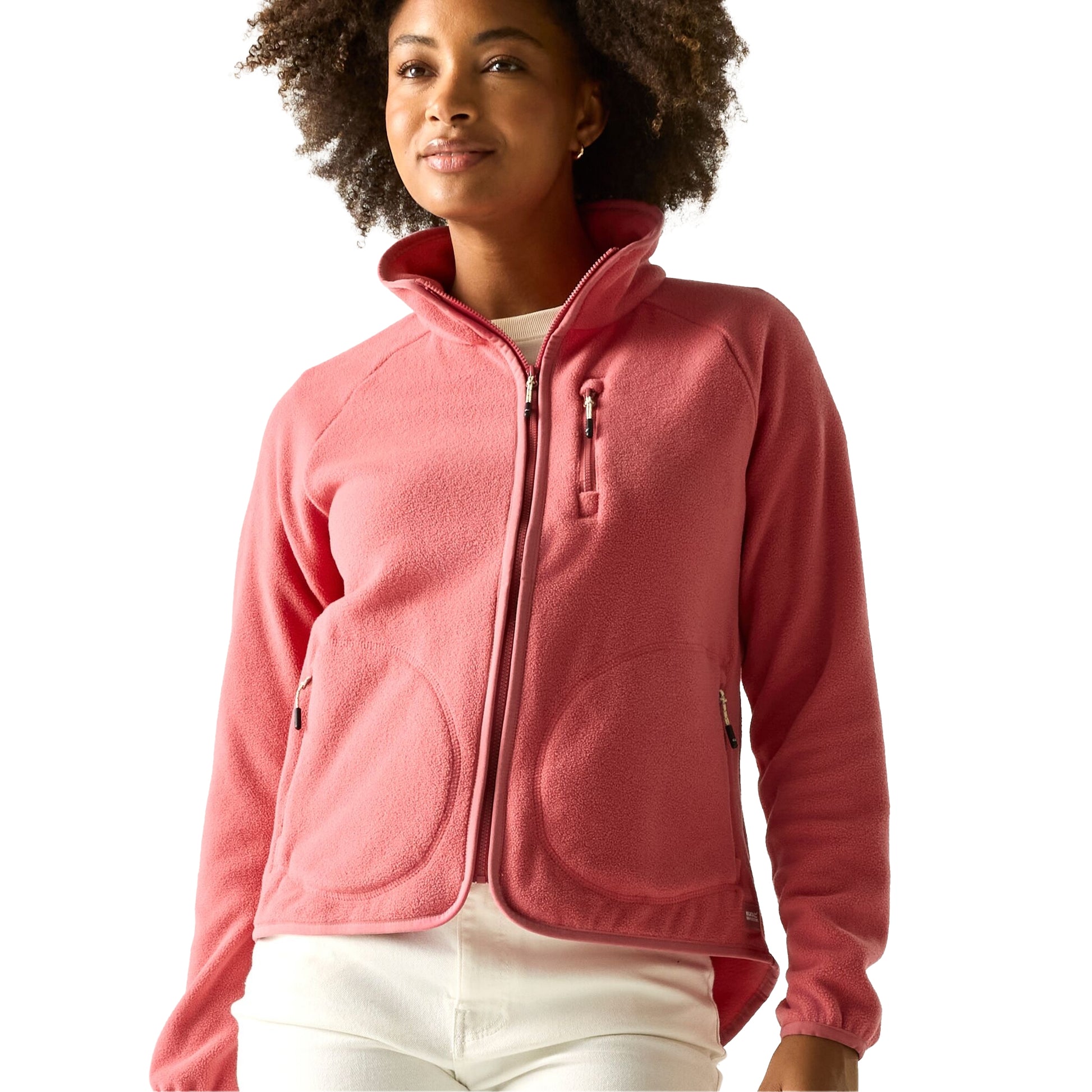 Slate Rose - Lifestyle - Regatta Womens-Ladies Frankie Full Zip Fleece Jacket