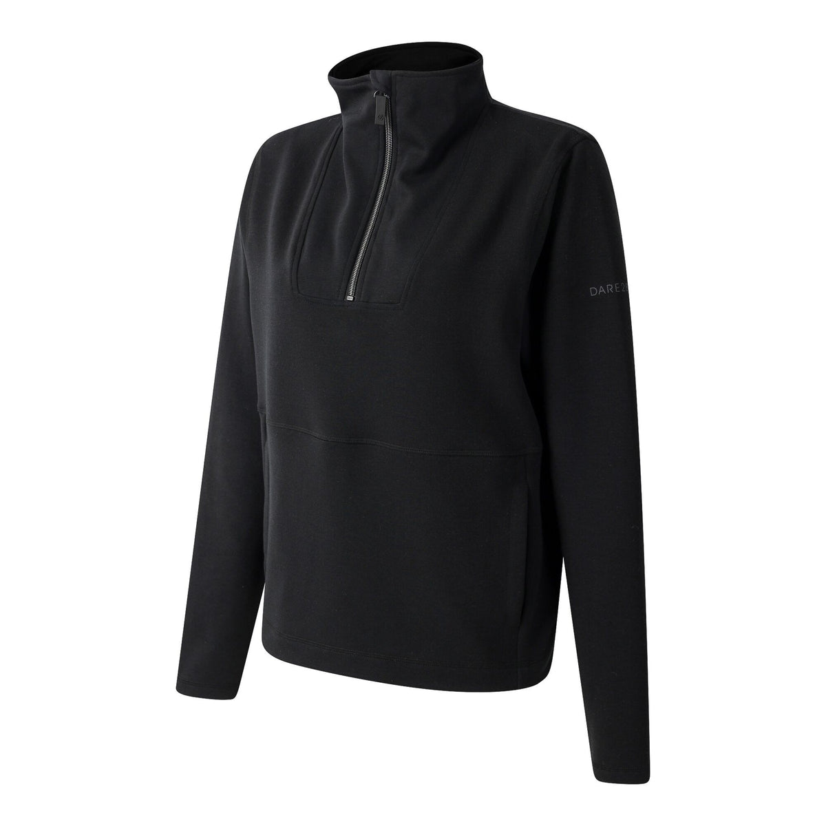 Black - Back - Dare 2B Womens-Ladies Wander Quarter Zip Sweatshirt