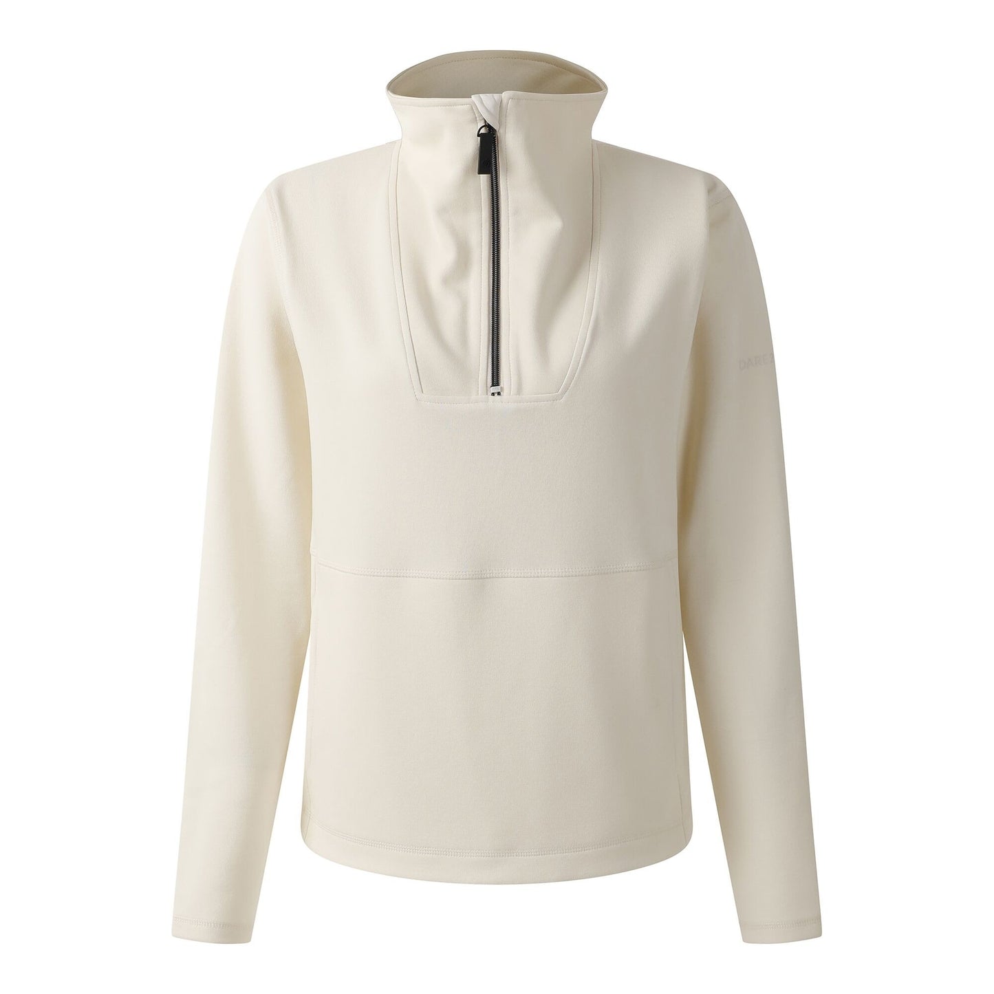 Egret - Front - Dare 2B Womens-Ladies Wander Quarter Zip Sweatshirt