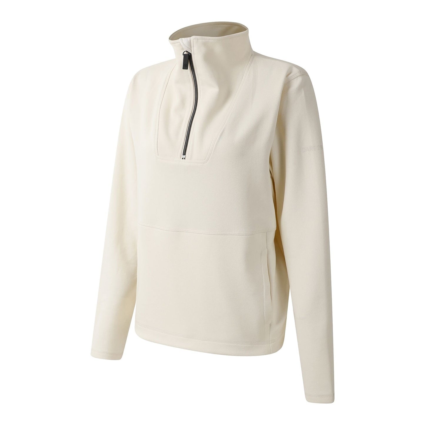 Egret - Side - Dare 2B Womens-Ladies Wander Quarter Zip Sweatshirt