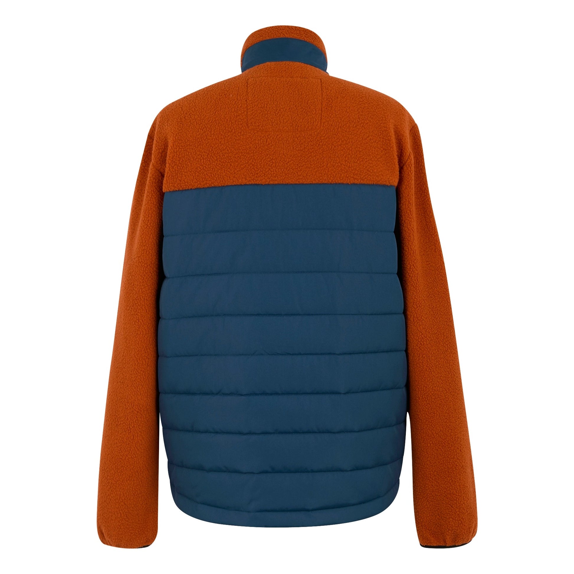 Potters Clay-Moonlight Denim - Back - Regatta Mens Frankie Borg Full Zip Hybrid Jacket