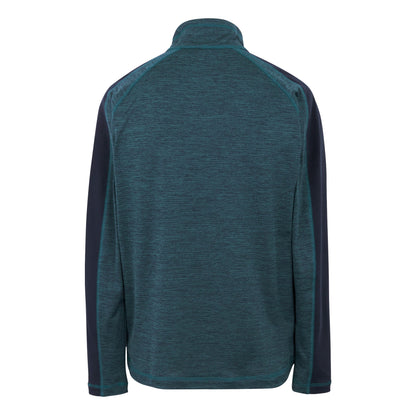 Moonlight Denim-Navy - Back - Regatta Mens Hepley Half Zip Fleece Jacket