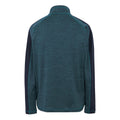 Moonlight Denim-Navy - Back - Regatta Mens Hepley Half Zip Fleece Jacket