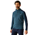 Moonlight Denim-Navy - Lifestyle - Regatta Mens Hepley Half Zip Fleece Jacket