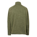 Oil Green-Olive Night - Back - Regatta Mens Hepley Half Zip Fleece Jacket