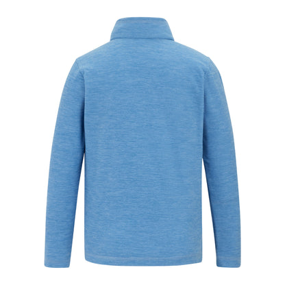 Washed Denim - Back - Regatta Childrens-Kids Hot Shot Quarter Zip Fleece Top
