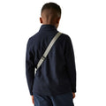 Navy - Back - Regatta Childrens-Kids Hot Shot Quarter Zip Fleece Top