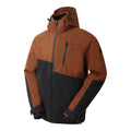 Dark Brown - Side - Dare 2B Mens Halfpipe III Ski Jacket
