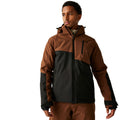 Dark Brown - Lifestyle - Dare 2B Mens Halfpipe III Ski Jacket