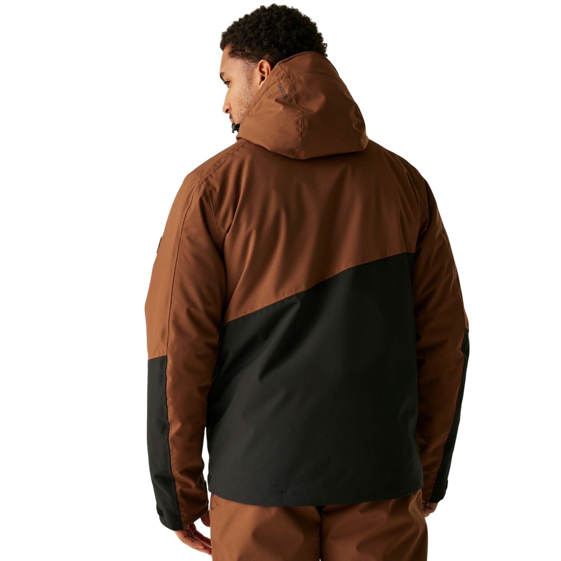 Dark Brown - Pack Shot - Dare 2B Mens Halfpipe III Ski Jacket