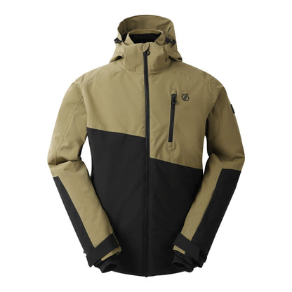 Olive Green - Front - Dare 2B Mens Halfpipe III Ski Jacket