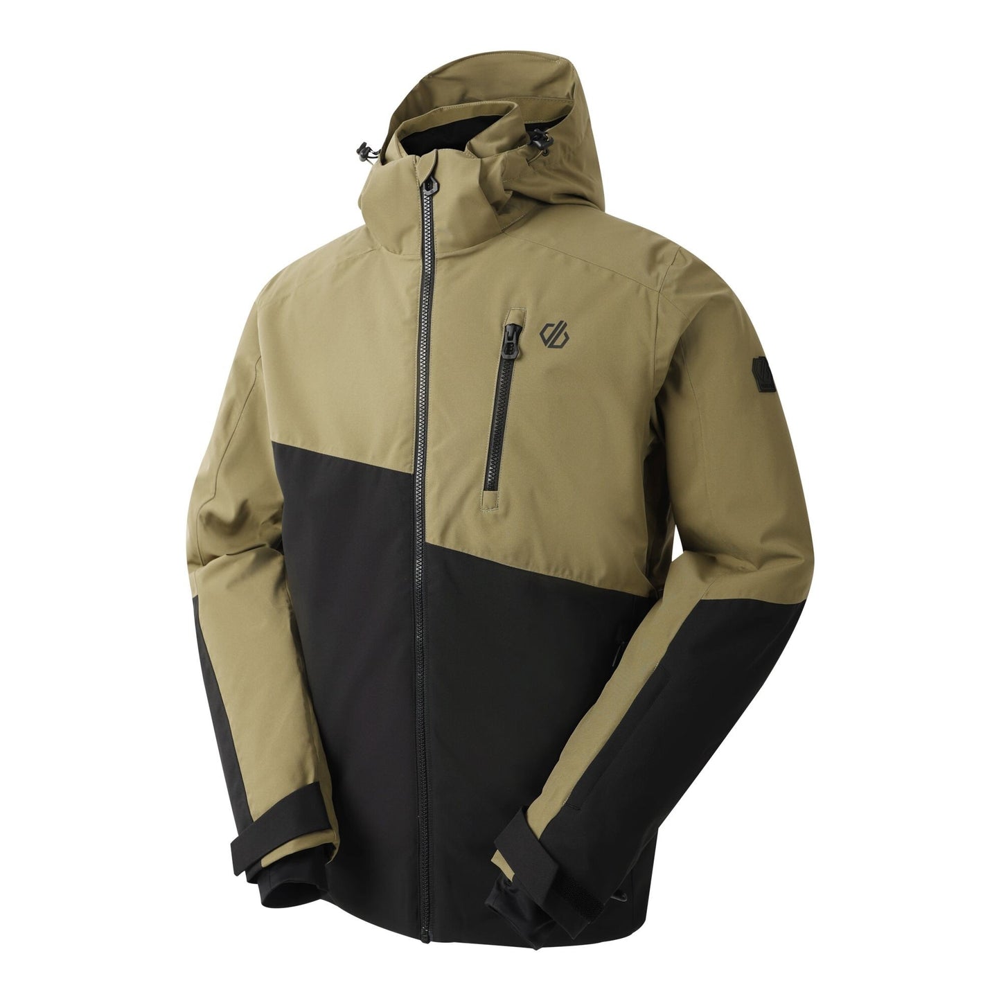 Olive Green - Side - Dare 2B Mens Halfpipe III Ski Jacket