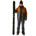Pumpkin Spice - Close up - Dare 2B Mens Halfpipe III Ski Jacket