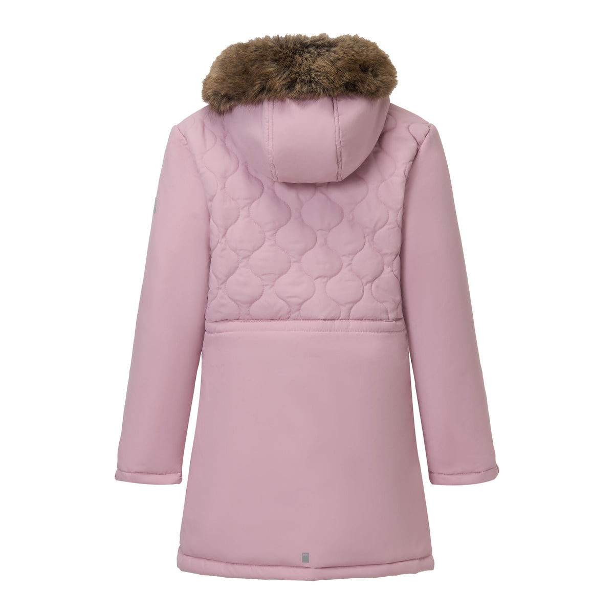 Powder Lilac - Back - Regatta Childrens-Kids Fabrizia II Quilted Jacket