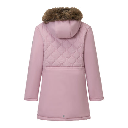 Powder Lilac - Back - Regatta Childrens-Kids Fabrizia II Quilted Jacket