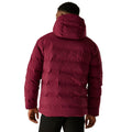 Dark Maroon - Back - Regatta Mens Altoro Thermal Waterproof Jacket