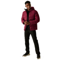 Dark Maroon - Side - Regatta Mens Altoro Thermal Waterproof Jacket
