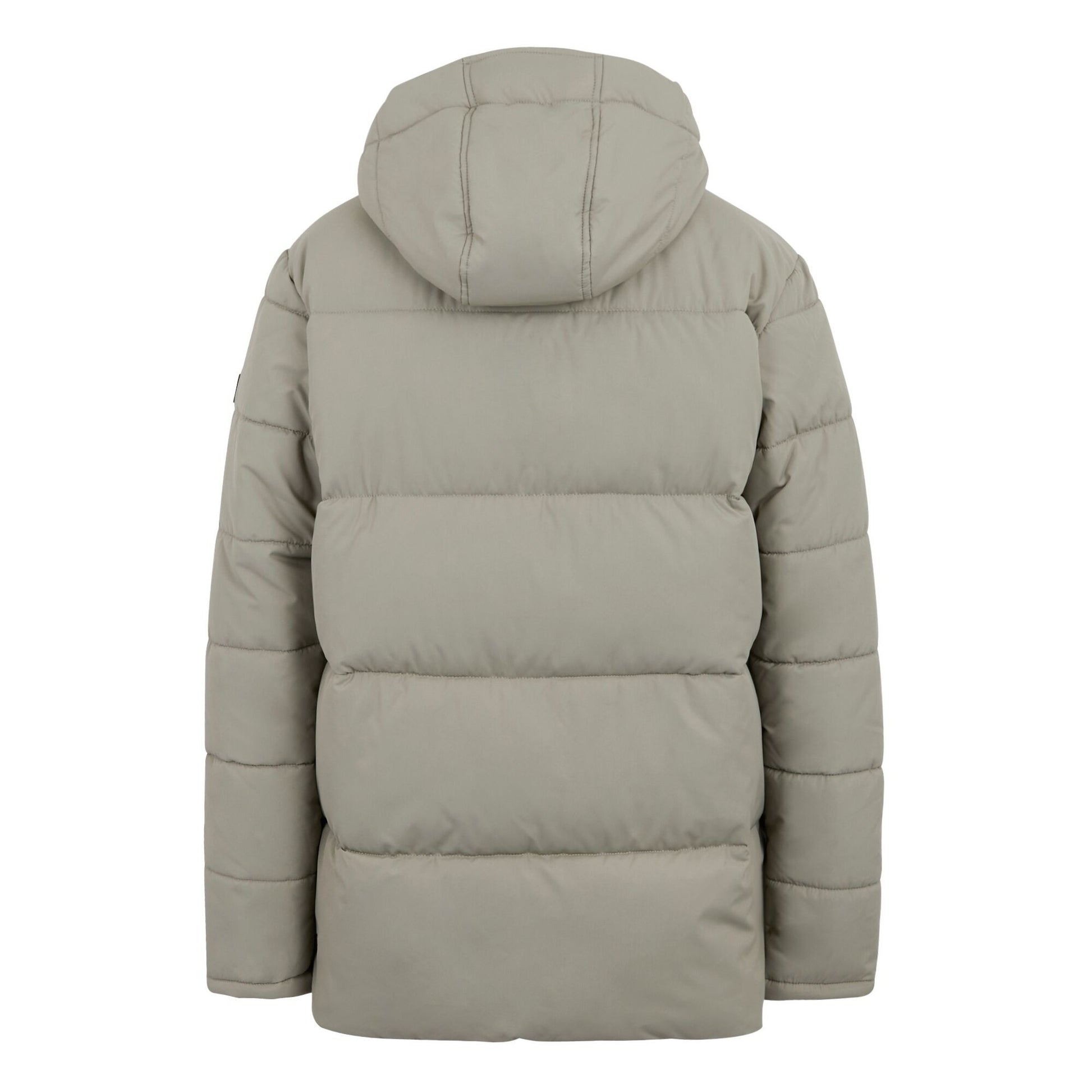 Golden Sand-Black - Back - Regatta Mens Marshdrave Padded Jacket