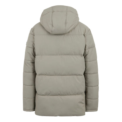 Golden Sand-Black - Back - Regatta Mens Marshdrave Padded Jacket