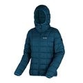 Moroccan Blue - Side - Regatta Womens-Ladies Asper Padded Jacket
