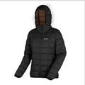 Black - Side - Regatta Womens-Ladies Asper Padded Jacket