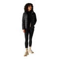 Black - Close up - Regatta Womens-Ladies Asper Padded Jacket