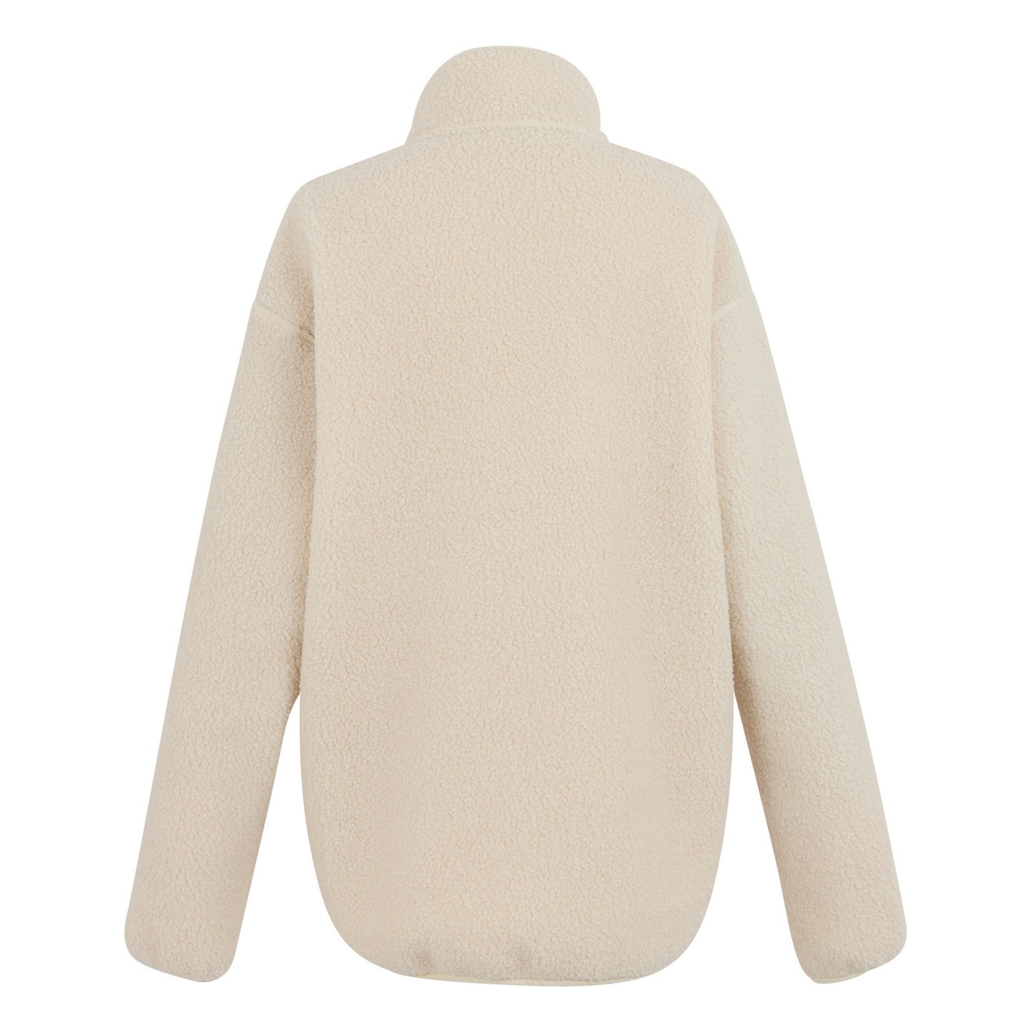 Light Vanilla - Back - Regatta Womens-Ladies Frankie Abstract Borg Half Zip Fleece Jacket