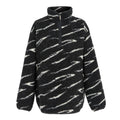 Black-Light Vanilla - Front - Regatta Womens-Ladies Frankie Abstract Borg Half Zip Fleece Jacket