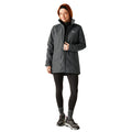 Seal Grey - Pack Shot - Regatta Womens-Ladies Tamlin Insulated Waterproof Jacket