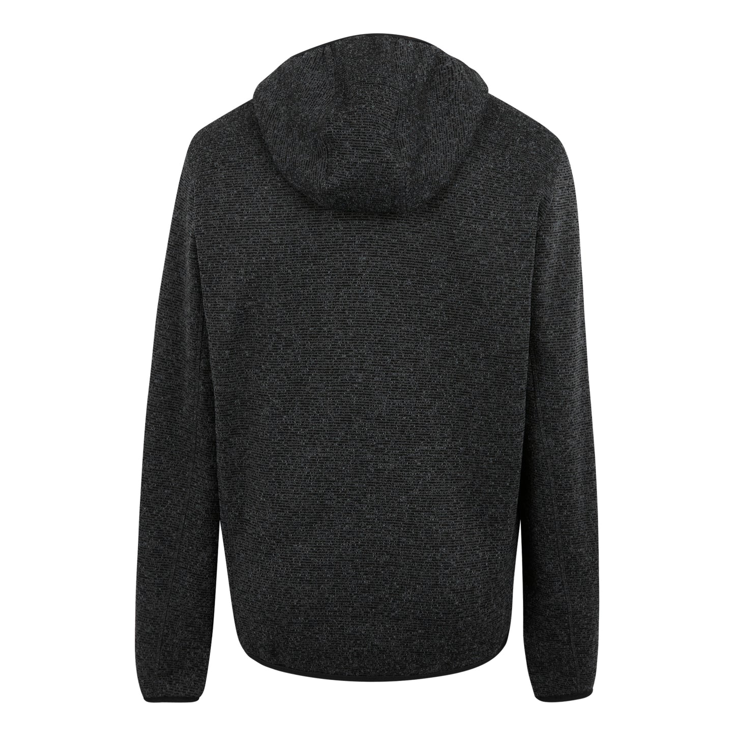 Ash - Back - Regatta Mens Newhill Marl Full Zip Fleece Jacket